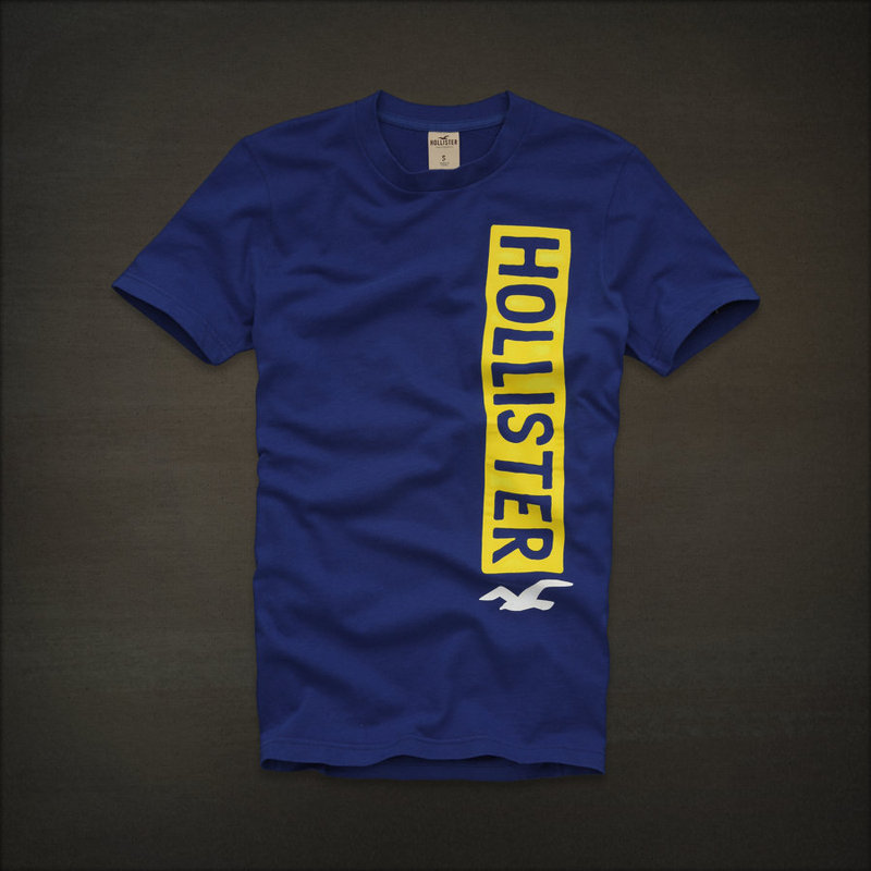 Hollister Hombres De Cuello Redondo Corto Remera HCO4009